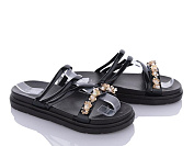 Шлепанцы Lion D12 black от магазина Frison