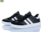 Кроссовки Lvovbaza B&R 603 чорний-білий от магазина Frison