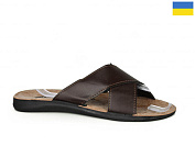 Шлепанцы Demur 2402 brown от магазина Frison