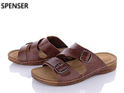 Шлепанцы Spencer Лексус 02 коричневий от магазина Frison