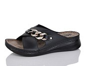 Шлепанцы Gurkem 3001-10 black от магазина Frison