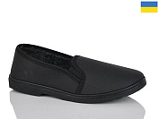 Слипоны Demur G147 чорний от магазина Frison