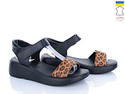 Босоножки Viscala 23201LP-250 шк.чор-велюр-лео от магазина Frison