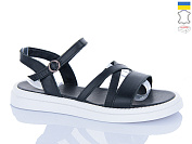 Босоножки Sali 1103 чорний к біл-п. от магазина Frison