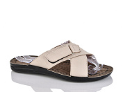 Шлепанцы Demur 2001-1 беж от магазина Frison