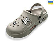 Кроксы Rai Shoes L108 сірий от магазина Frison