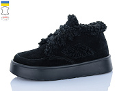 Ботинки Sali 2502 чорний з чор-п.зима от магазина Frison