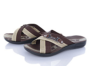 Шлепанцы Big A110 brown от магазина Frison