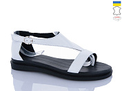 Босоножки Garti 20 білий шк. от магазина Frison