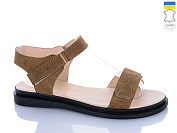 Босоножки Sali 13 карамель з чор-п. от магазина Frison