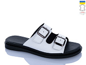 Шлепанцы Sali 191 білий чор-п. от магазина Frison