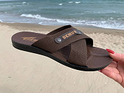 Шлепанцы Gurkem TRK2026-1 коричневий от магазина Frison