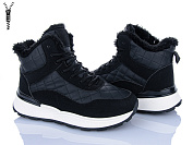 Ботинки Baolikang 8711 black от магазина Frison