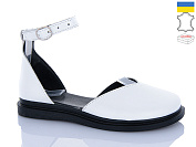 Туфли Sali 2225-065 білий чор-п. от магазина Frison