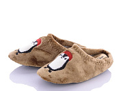 Тапочки No Brand V02 brown от магазина Frison