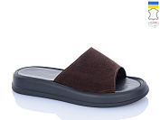 Шлепанцы Garti 06 коричневий замш от магазина Frison