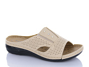 Шлепанцы Sali One 1009 бежевий от магазина Frison