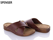 Шлепанцы Spencer Лексус 01 коричневий от магазина Frison