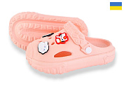 Кроксы Rai Shoes 3001 персиковий от магазина Frison