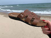 Шлепанцы Malibu MKD3 camel от магазина Frison