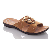 Шлепанцы Malibu GElena-N2B-brown от магазина Frison