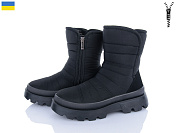 Дутики Roks 5404 чорний от магазина Frison