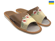 Тапочки Rai Shoes Капці 8 коричневий от магазина Frison
