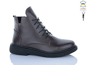 Ботинки Sali 3-1 коричневий к чор-п.зима от магазина Frison