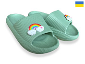 Шлепанцы Rai Shoes 022 оливка от магазина Frison
