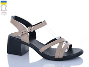 Босоножки Sali 140 капучино чор-п. от магазина Frison