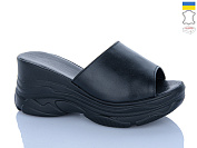 Шлепанцы Garti 525 чорний шк. от магазина Frison