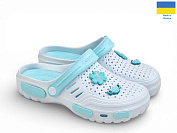 Кроксы Rai Shoes СД48 білий от магазина Frison