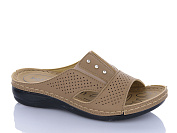 Шлепанцы Sali One 1009 коричневий от магазина Frison