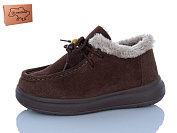 Туфли Restime AWZ26807 brown от магазина Frison