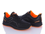 Кроссовки Violeta 197-142 black-orange от магазина Frison