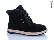 Ботинки Aba Y057 чорний замш от магазина Frison