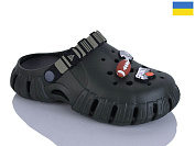 Кроксы Malibu 6770 хакі/чорний от магазина Frison