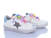 Кеды Clibee A52088 white-blue от магазина Frison