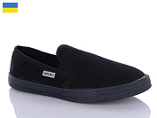 Слипоны Inblu Сітка чорний от магазина Frison