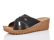 Шлепанцы Gurkem 329574 чорний от магазина Frison