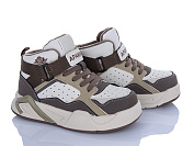 Кроссовки Clibee-Shosho ABQ1983P-1 beige-coffee от магазина Frison