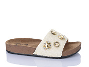 Шлепанцы Stt 54 бежевий (37-41) от магазина Frison