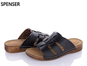 Шлепанцы Spencer Лексус 03 чорний от магазина Frison