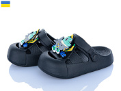 Кроксы Golden Lion 336 чорний от магазина Frison