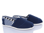 Слипоны Lenase ТОМС синій от магазина Frison