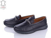 Туфли Mona Liza 2325чорний шкіра от магазина Frison