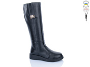 Сапоги Sali 2228 чорний к чор-п.єврозима от магазина Frison