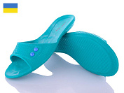 Шлепанцы Kredo 107 бирюза от магазина Frison