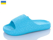 Шлепанцы Alex 77-22 бірюза от магазина Frison