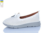 Туфли Sali 006-1 білий сір-п. от магазина Frison